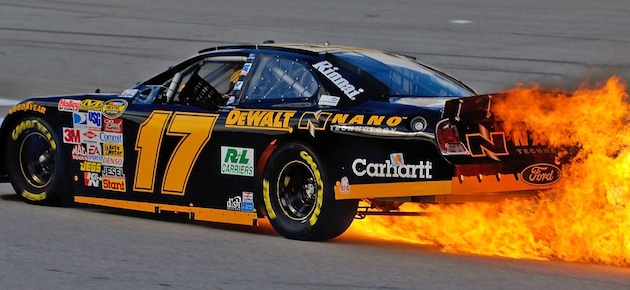 matt kenseth car on fire NASCAR Power Rankings Matt Kenseth Surging 