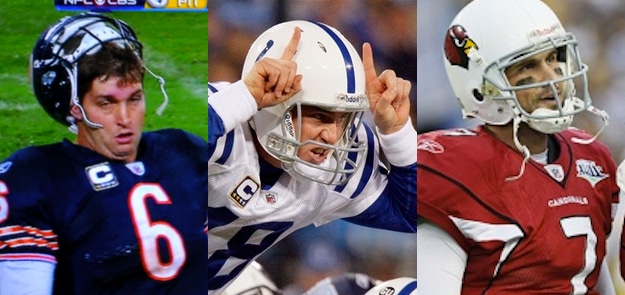 TWHS Caption Challenge: Peyton Manning, Matt Leinart, Jay Cutler and the 2010 NFL Season