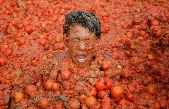 Throwing Tomatoes: Russell Westbrook, College Football Playoff, Adriana Lima, LeBron Channels Bill Cosby, Tyrann Mathieu, the Marlins and Other Underachievements
