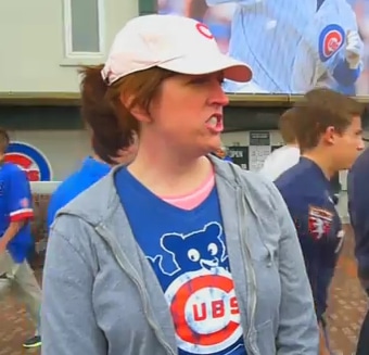 Wife of the Week: The Funniest Drunk Female Chicago Cubs Fan You May Ever See On Opening Day